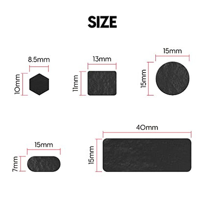 Pulsar Gaming Gears SUPERGRIP Pre-Cut 1 Universal Griptape Pre-Laminated Sweat Absorbing High Performance Universal Anti Slip Mouse Grip Tape Ultra-Thin 0.5mm (0.02in) - style: Pre-Cut 1
