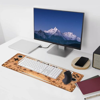 Capybara Gaming Mouse Pad Extended Large Mouse Mat 31.5 X 11.8 Inch Nonslip Rubber Base Long Desk Pad Stitched Edges Mousepad Mice Pad for Office Home Game - color: Capybara