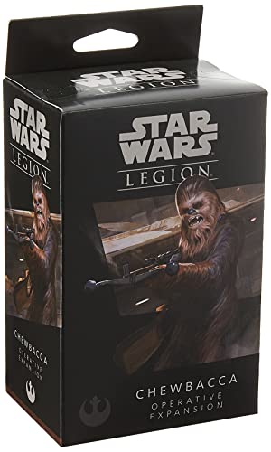 Star Wars: Legion Chewbacca Operative Expansion - Roar Into Battle! Tabletop Miniatures Game, Strategy Game for Kids and Adults, Ages 14+, 2 Players, 3 Hour Playtime, Made by Atomic Mass Games - style: Rebel Expansions: Chewbacca Operative