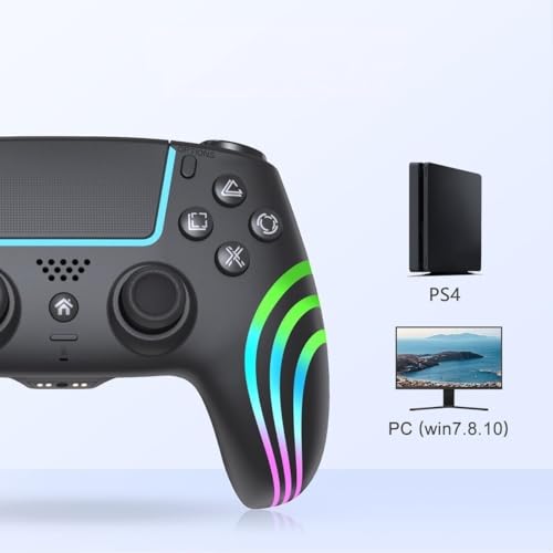 Anti Stick Drift Wireless Controller for PS5,Windows PC, BluetoothGaming Gamepad with Turbo Function, 6-Axis Gyro, Dual motor Vibration, Programmable Paddles, Touchpad, 3.5mm Headset Jack. - color: WHITE2