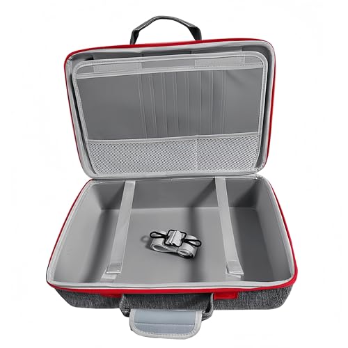 Carrying Case for PS5, Hard Shell Travel Carry Case Compatible with Playstation 5 Console, Thickened Protective Travel Bag w/ Shoulder Strap, for Console, Controllers, Headset, Gaming Accessories