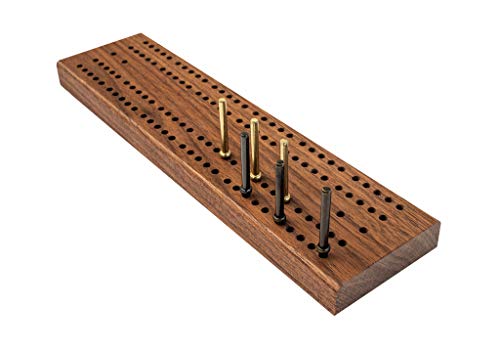 Alex Cramer 'Cabin Club' Classic Domino Set with Black Walnut Case - Premium Quality 28 Indestructible Double Six Dominoes (Double 6 Dominos Set)