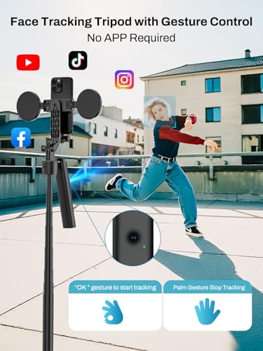 Vlogging Kit,Content Creator Essentials w/Mic & Light(R01 Kit) | 68" Extendable Tripod,For iPhone & Android, Wireless Lavalier Mic(1TX+2RX), Remote Control, For TikTok & YouTube Recording - style: Vlogging Kit-A