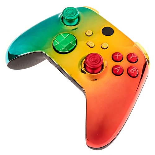 Crazy Controllerz Customz Series Custom Wireless Controller for Xbox One Series X S PC - Sunburst Design - color: XS SUNBURST