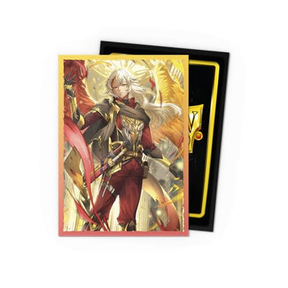 Dragon Shield | Grand Archive Matte Art Sleeves | 100 CT - Smooth & Tough Premium TCG Sleeves | Compatible with Pokemon, One Piece & Magic the Gathering | Azrael, Archangel of Materia - color: Azrael, Archangel of Materia