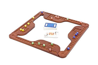 Stramash - The Scottish Board Game - Original Version - 2-6 Players - Ages 8+ - Wooden Game Board - Perfect for the Family - A Game of Strategy & Guile