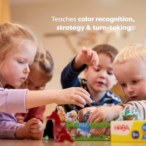 HABA Dragon's Breath Board Game - Award- Winning Board Games for Family Night and Exciting Tabletop Adventures for Dragon Fans Ages 5 and Up