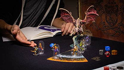 Arcknight Flat Plastic Miniatures: DM Starter Set; 162 Unique Classic and Iconic Minis for DND 5e and Pathfinder; Affordable, Skinny Figurines for Dungeons and Dragons and Other Tabletop RPG Games