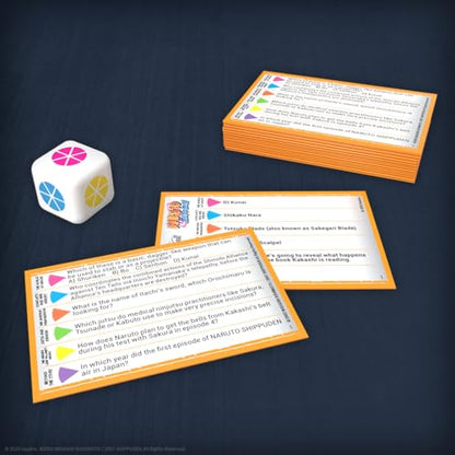 Trivial Pursuit: Naruto, Quick Play Edition Game, Test Your Knowledge with 600 Questions in 6 Categories Including The World of Ninjas, Akatsuki Organization and More, Officially Licensed Merchandise