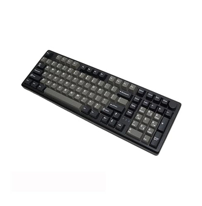 LUMI101 Wireless Mechanical Keyboard,Full-Size Keyboard with Numeric keypad，Tri-Mode BT5.0/2.4GHz/USB-C Hot Swappable Custom Keyboard,RGB Backlit Computer Gaming Keyboards(Grey Mute Switch) - color: Grey Mute Switch