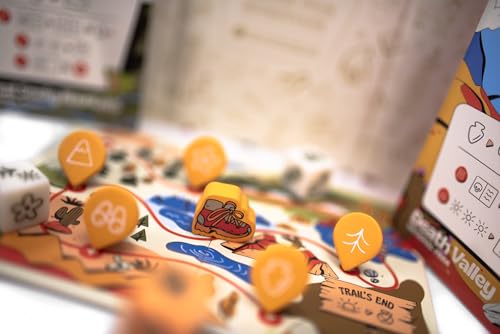 Keymaster Games - Parks Roll & Hike - Strategic Dice Game for 1-4 Players - Explore US National Parks - Fun, Fast & Travel-Friendly for Family Game Night, Camping, & Adventure Lovers | Ages 10+