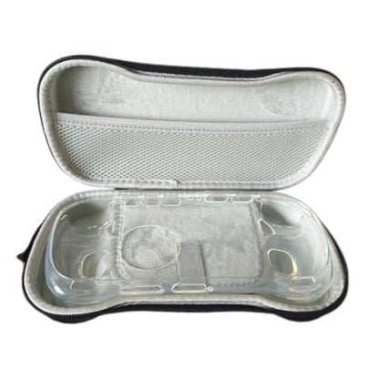 Hesupy Carrying Case for Ayaneo KonKR Pocket Fit Game Console, Shockproof Storage Bag Portable Travel Organizer with Mesh Pocket EVA Hard Shell Handheld Protective Cover Handbag