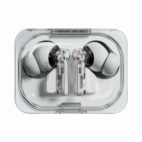 Nothing Ear (a) Wireless Earbuds, 45dB Hybrid Noise Cancelling Earbuds, Hi-Res Audio, Advanced Equaliser, Dual Connect, 6 Mics, 42.5H Playtime Ear Buds Wireless Bluetooth, White - color: White