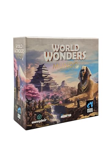 World Wonders Mundo Expansion, Strategy Board Game | For 1 to 5 Players and Ages 14+, Arcane Wonders
