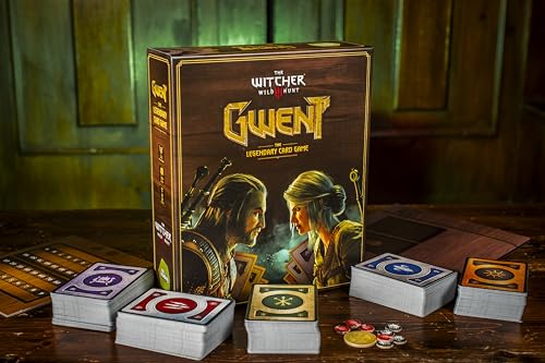 Gwent - Official Licensed Version | Complete Set | Competitive Deck Building Strategy Game | Fantasy Card Battler From the Popular Video Game | Tactical Playing Cards | Ages 12+ | 1-5 Players | 20 min
