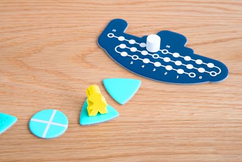 Oink Games Deep Sea Adventure Boost, Push-Your-Luck Family Board Game | 2–6 Players, Ages 8+, Portable Travel-Friendly Edition with Strategic Ocean Treasure Hunt and Replayability