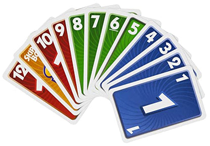Mattel Games Skip-Bo, Ages 7+, 2-6 Players | Classic Sequencing Card Game for Kids, Teens & Grown-Ups, Travel, Camping & Game Night, 52370