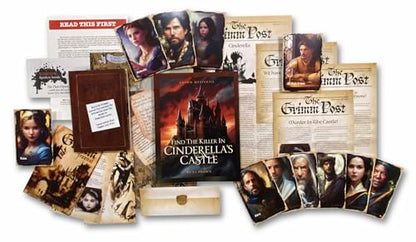 GRIMM MYSTERIES: Find The Killer in Cinderella's Castle | Murder Mystery Game | If You're a Detective at Heart who Loves Solving Murder Mysteries, and Unsolved Cold Cases, This Game is for You.