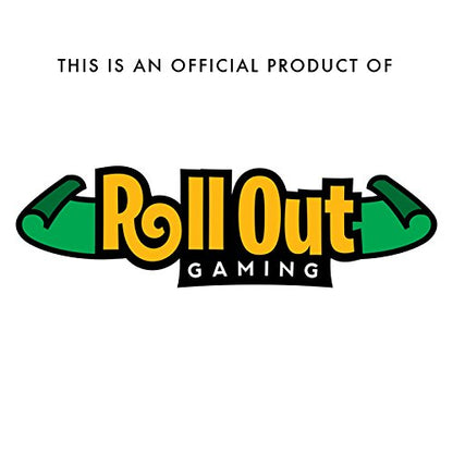 Roll Out Gaming No-Slip Rubber Foam Casino Table Top Layout - style: Blackjack Table Top