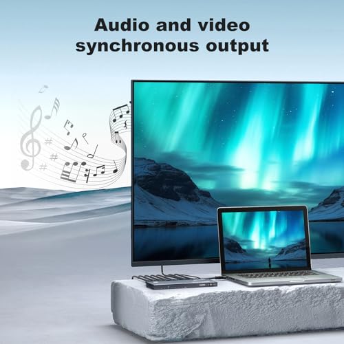 MT-VIKI HDMI Splitter 4K@60Hz, HDMI Splitter 1 in 8 Out, RGB 4:4:4, HDMI2.0b, HDCP2.2, 18Gbps, Full UHD Distributor for PS4 Fire Stick HDTV - size: 1x8 4K60