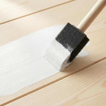 50pcs 1" Foam Brush with High Density Foam, Sponge Brush for Small Project - size: 1inch 50pcs