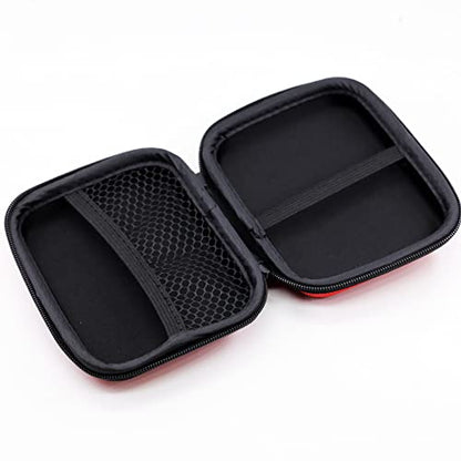 Carrying Pouch Bag Box Case for Gameboy Advance SP GBA SP Game Console Protective Bag Replacement (Red) - color: Red