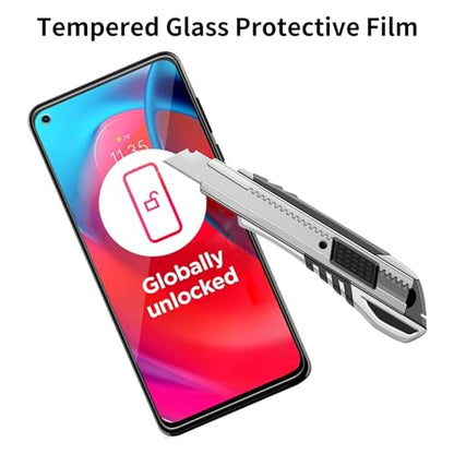 [4 Pack] iCsapr Glass Screen Protector Compatible for Motorola Moto G Stylus 5G[Not Fit for 2022 Model] (5G Version Only)[9H Hardness]HD Screen Tempered Glass,Easy Install[Case Friendly][Bubble Free] - size: Moto G Stylus 5G