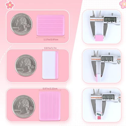 Chinese Small Mahjong Set, 144 Numbered Melamine 1.17" Size Tiles(Pink) and 8 Blank Tiles, with Carrying Travel Bag, English Instruction, Mahjong Mat, Pro Complete Mahjongg Game Set (Majiang) - color: Pink, size: 1.17 in