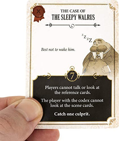 5-Minute Mystery Cooperative Detective Board Game, Ages 8+, 1-6 Players