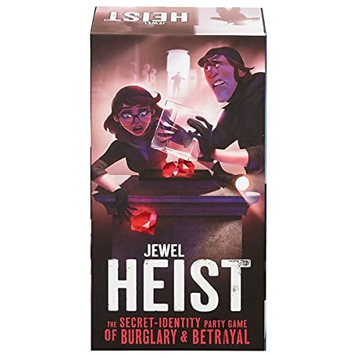 Mattel Jewel Heist Team Strategy Game with Board, Vault, Jewels - Mystery Role-Play Social Deduction for Adults, Family & Kids 13+