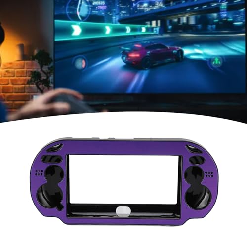 PSV 1000 Protective Case, Premium Aluminum Alloy Hard Shell Cover with Sandblasted Finish for Enhanced Grip and Durability for 1000 Console - color: Purp