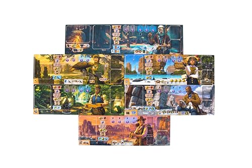 CGE Lost Ruins of Arnak: Expedition Leaders Board Game Expansion | Return to the island of Arnak as one of six leaders, using their unique skills to overcome new challenges and dangers.