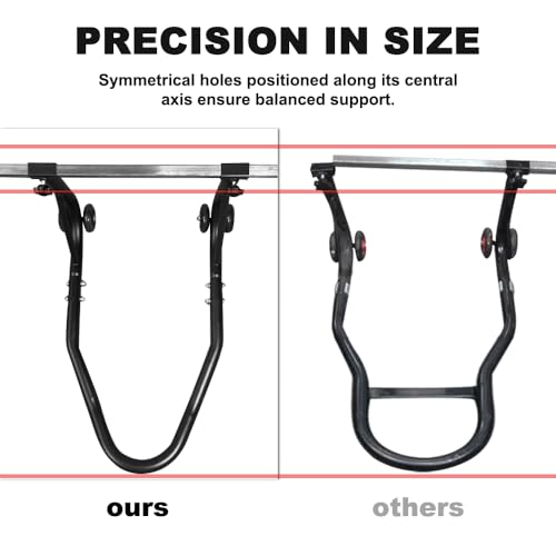 Xitomer Universal 450 lbs Motorcycle Front Stand Wheel Lift Stands, Spool-Style Lift Stand Universal Paddock Stand Powersports Stands Heavy Duty Paddock Stand