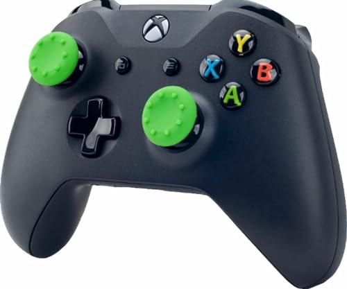 24-Pack Anti-Slip Silicone Thumb Grip Caps, 12 Colors High Sensitivity Joystick Covers with 360° Textured Dots for PS5 PS4 Xbox Series X/S Xbox One Xbox 360 Controller