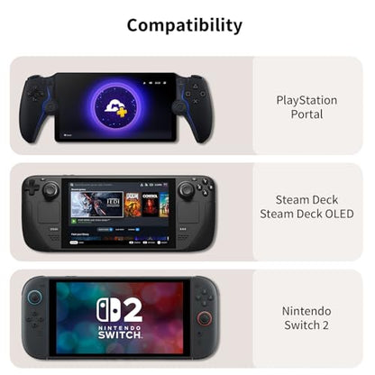 COOWPS Sling Bag for Nintendo Switch 2/Steam Deck, Portable Travel Bag | Stylish Unique Design, EVA Hard Shell Thickened Lining, Full Protection Game Console Crossbody Travel Pouch Waterproof