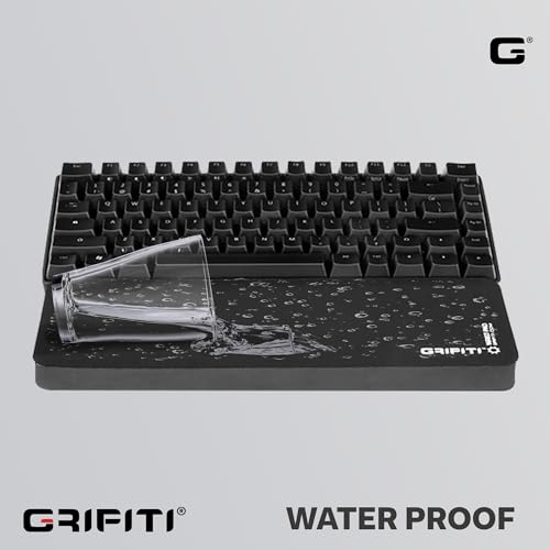 Grifiti Fat Wrist Pad 12" x 4” x 0.75" Inch Keyboard Rest Thick Small Ergonomic Computer Keyboards Hand & Palm Wrists Rests Support Carpal Tunnel Resting Pads Gaming Accessories (Wide 12 x 4 x 0.75) - size: Wide 12 x 4 x .75