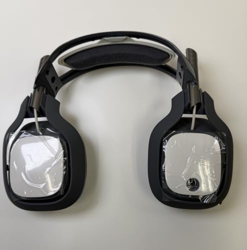 Logitech Astro A40 Headset Gen 2 Headset with Upgraded Blue Microphone - Grey/White (Renewed)
