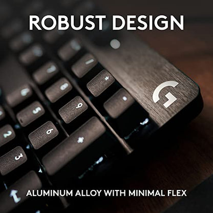 Logitech G413 TKL SE Mechanical Gaming Keyboard - Black | Tactile switches, anti-ghosting, compatible with Windows and macOS, compact design - size: TKL