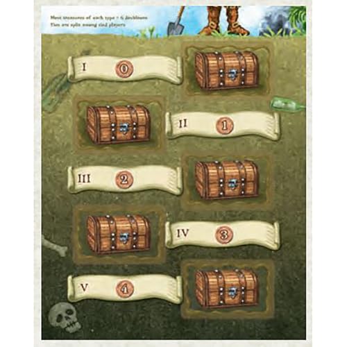 Rio Grande Games Morgan's Magic Map Tile Placement Strategy Board Game, 2-4 Players, Ages 10+