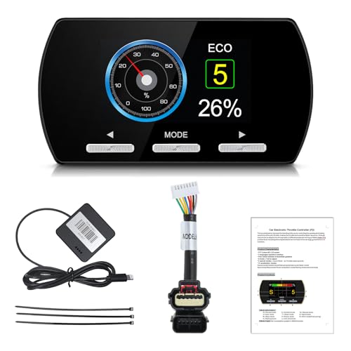 Throttle Response Controller 9 Drive Modes Throttle Controller Electronic Pedal Accelerator Compatible with Ford F150 F250-F550 Explorer Mustang Ranger Edge Taurus Fusion Focus,Land Rover,Mazda - size: 861