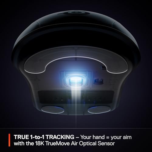 SteelSeries Rival 3 Wireless Gen 2 Gaming Mouse — 2.4GHz and Bluetooth — 18000 DPI TrueMove Air Optical Sensor — 60 Million Click Durability — Light-Weight — 100% PTFE Feet — White | 18000 DPI sensor with 2.4GHz wireless and 60M click switches for gaming,