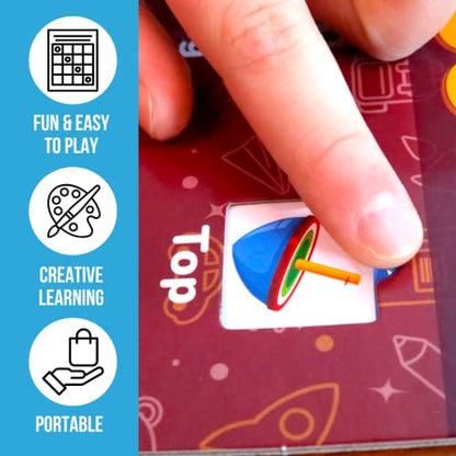 Regal Games Kingo Sight Words Edition Bingo Game - Educational Board Game for Preschool & Kindergarten - Fun Phonics & Vocabulary Builder for Home & Classroom - Kids Bingo Cards & Learning Resources - size: Sight Words Edition