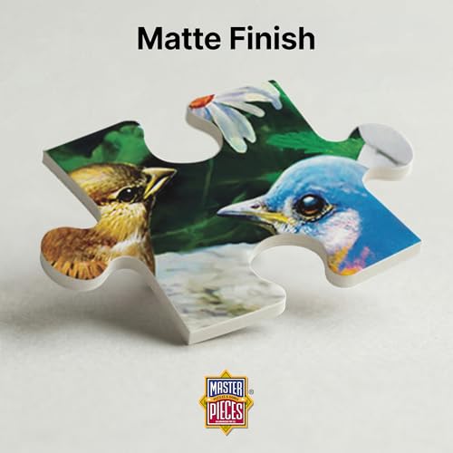MasterPieces 300 Piece EZ Grip Jigsaw Puzzle - An American Birdhouse - 18"x24" - style: An American Birdhouse