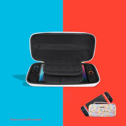 Sonix Carrying Case for Nintendo Switch 2, Switch 1, Lite, OLED, Protective Travel Case with Game Cartridge Storage | Wine All Day - color: Wine All Day