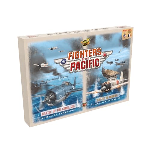 Don't Panic Games | Fighters of The Pacific - Théâtre Expansion (Extension) | Board Game | Ages 14+ | 2 Players | 120 Minutes