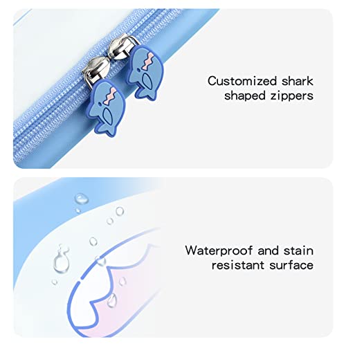 Geekshare Shark Carry Case Compatible with Switch/Switch OLED - Portable Hardshell Slim Travel Carrying Case fit Switch Console & Game Accessories -- Shark - size: Switch 1 & Switch OLED