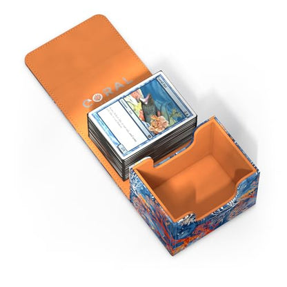 Ultimate Guard - Sidewinder 100+ Xenoskin - 2025 Exclusive “Coral Places” - Fiery Reef - color: Fiery Reef