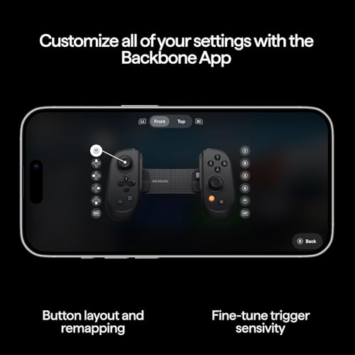 BACKBONE Pro Gaming Controller | For iPhone 15/16/17 & Android, USB-C, Bluetooth, & Wired, Stream Xbox, Play Call of Duty, PlayStation via iOS Remote Play - color: Pro Edition, size: USB-C