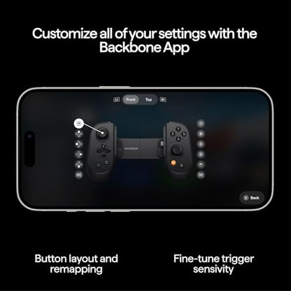 BACKBONE Pro Gaming Controller | For iPhone 15/16/17 & Android, USB-C, Bluetooth, & Wired, Stream Xbox, Play Call of Duty, PlayStation via iOS Remote Play - color: Pro Edition, size: USB-C