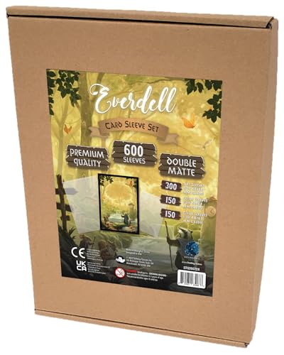 Starling Games Everdell Card Sleeve Set, Standard & Mini Sizes | Starling Games Everdell card sleeves; custom sleeves for base game & expansions; standard & mini sizes
